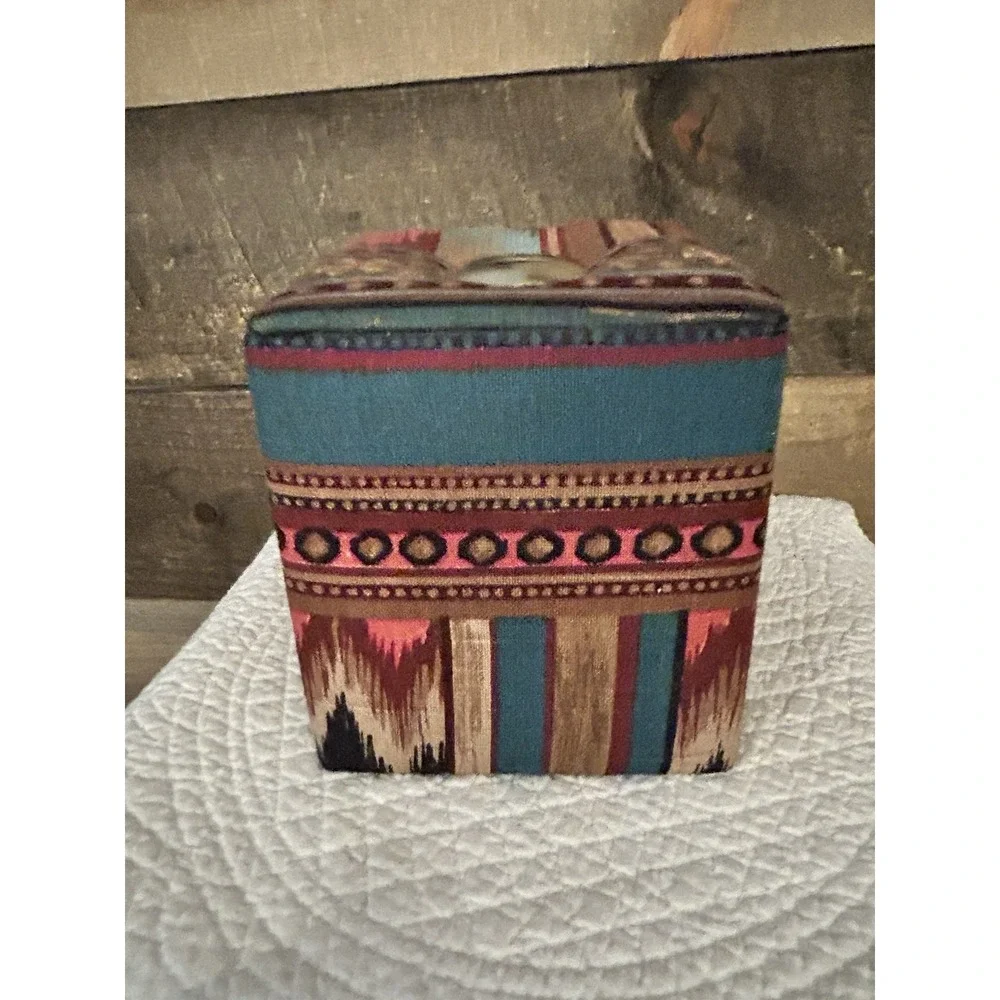VTG Western Southwestern Tribal Pattern Tissue Box Cover Decor